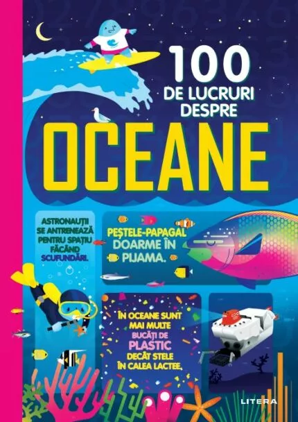 100 de lucruri despre oceane – Carte pentru copii