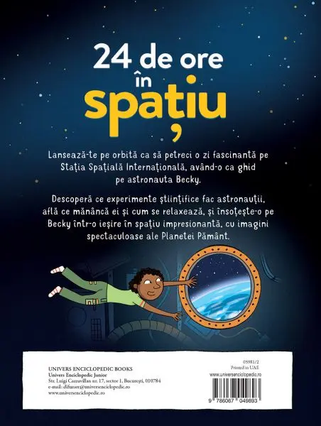 24 de ore in spatiu (Usborne) – Carte pentru copii