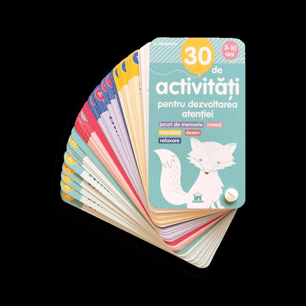 30 de Activitati pentru dezvoltarea atentiei – Carte pentru copii