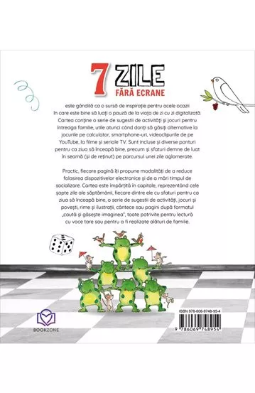 7 zile fara ecrane – Carte pentru copii