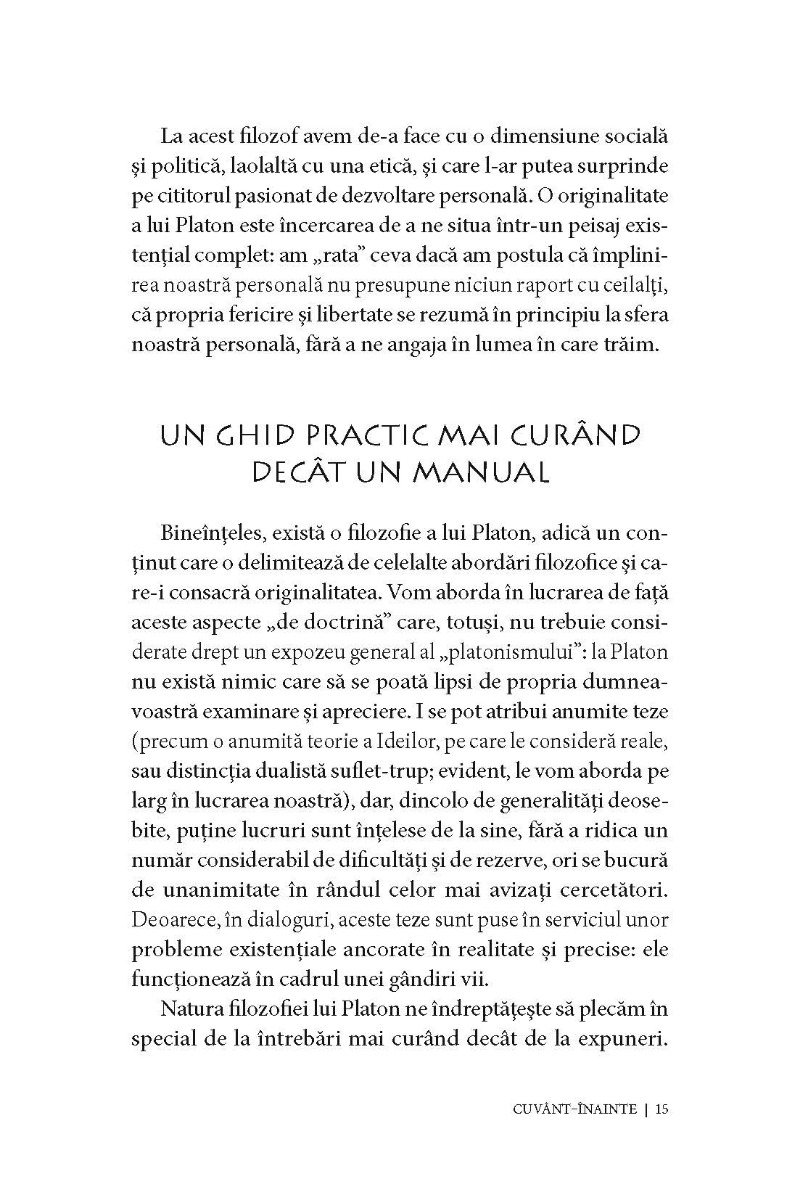Acţionează şi gândeşte ca PLATON. Înţelept, gânditor, filozof, drept, curajos — Nathanaël Masselot