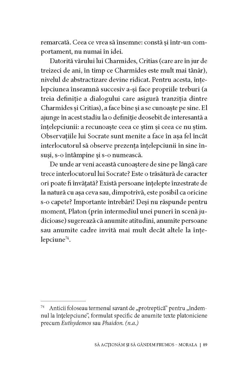 Acţionează şi gândeşte ca PLATON. Înţelept, gânditor, filozof, drept, curajos — Nathanaël Masselot
