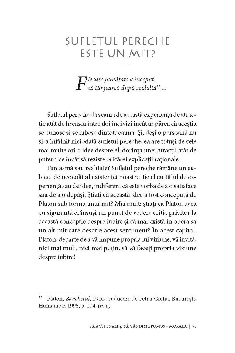 Acţionează şi gândeşte ca PLATON. Înţelept, gânditor, filozof, drept, curajos — Nathanaël Masselot
