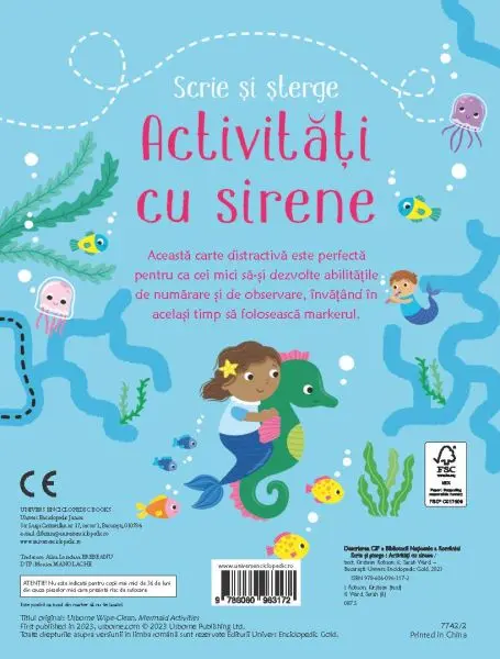 Activitati cu sirene (Usborne)