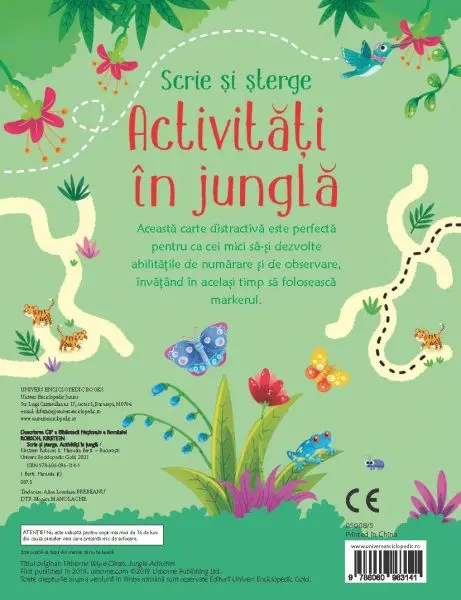 Activitati in jungla (Usborne) – Carte pentru copii