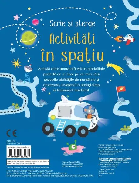 Activitati in spatiu (Usborne)