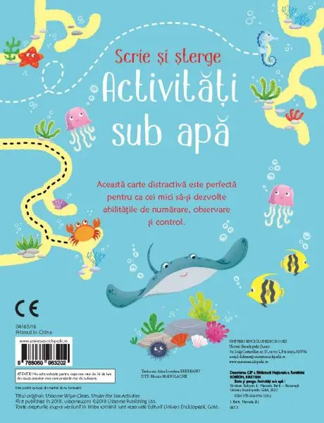 Activitati sub apa (Usborne) – Carte pentru copii