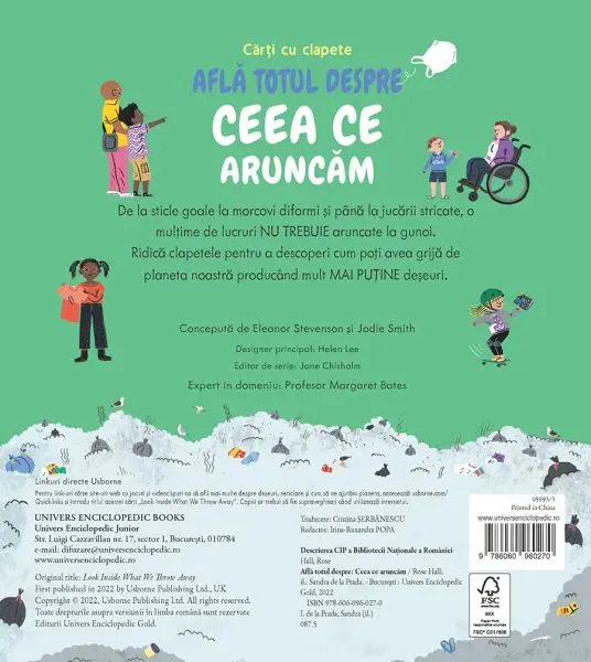 Afla totul despre ceea ce aruncam (Usborne) – Carte pentru copii