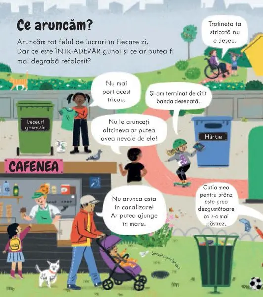 Afla totul despre ceea ce aruncam (Usborne) – Carte pentru copii