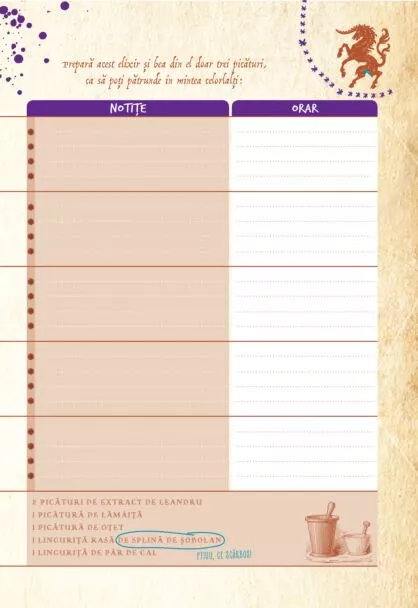 Agenda mea de școală. Descendenții – Carte pentru copii