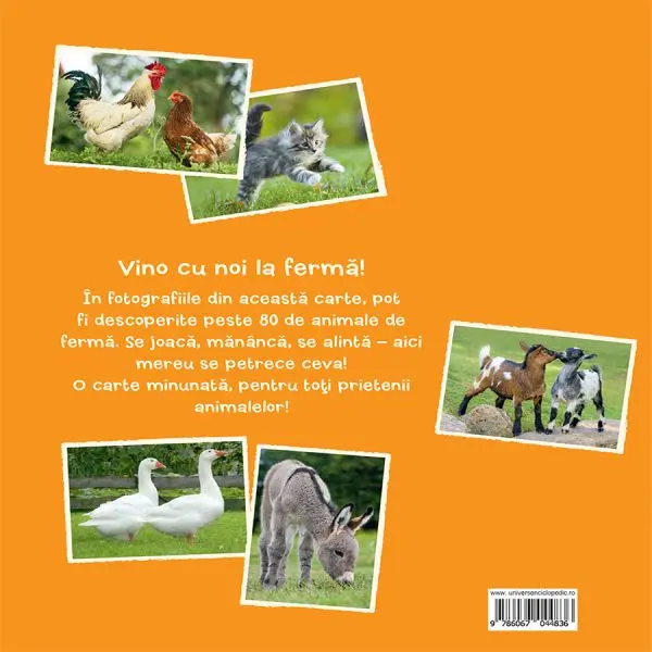 Animalele de la ferma – Carte pentru copii