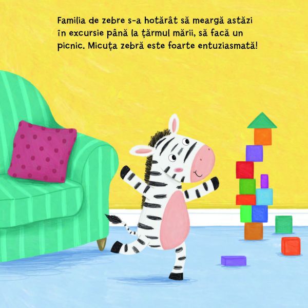 Asculta cu atentie, micuta zebra! – Carte pentru copii