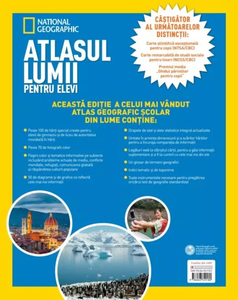 Atlasul lumii pentru elevi. reeditare – Carte pentru copii