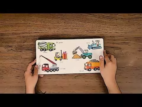 Bebe invata. 100 de mijloace de transport – Carte pentru copii