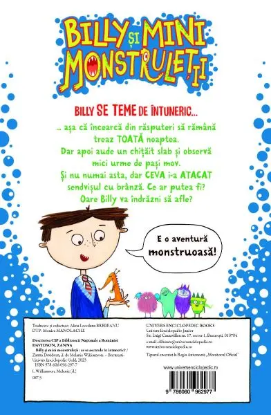 Billy si mini monstruletii: ce se ascunde in intuneric? (Usborne) – Carte pentru copii