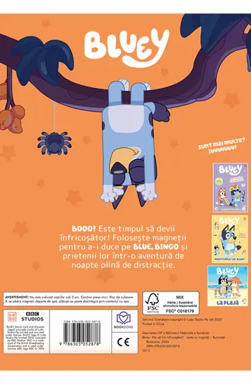 Bluey - Hai sa fim infricosatori! – Carte pentru copii