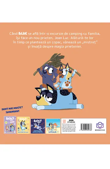 Bluey - In camping – Carte pentru copii