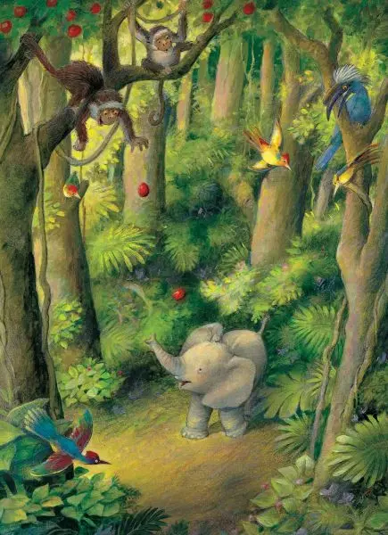 Bobo, elefantelul curajos – Carte pentru copii