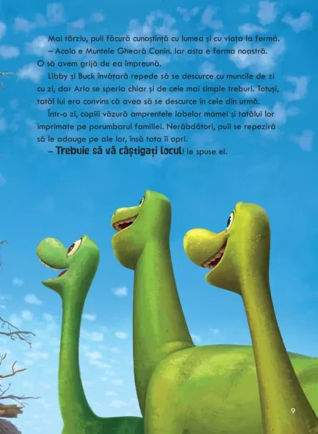 Bunul dinozaur – Carte pentru copii
