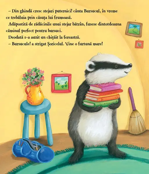 Bursucul si marea furtuna – Carte pentru copii