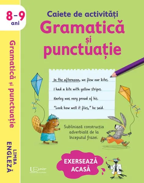 Caiete de activitati. Gramatica si punctuatie 8-9 ani - Limba engleza (Usborne)