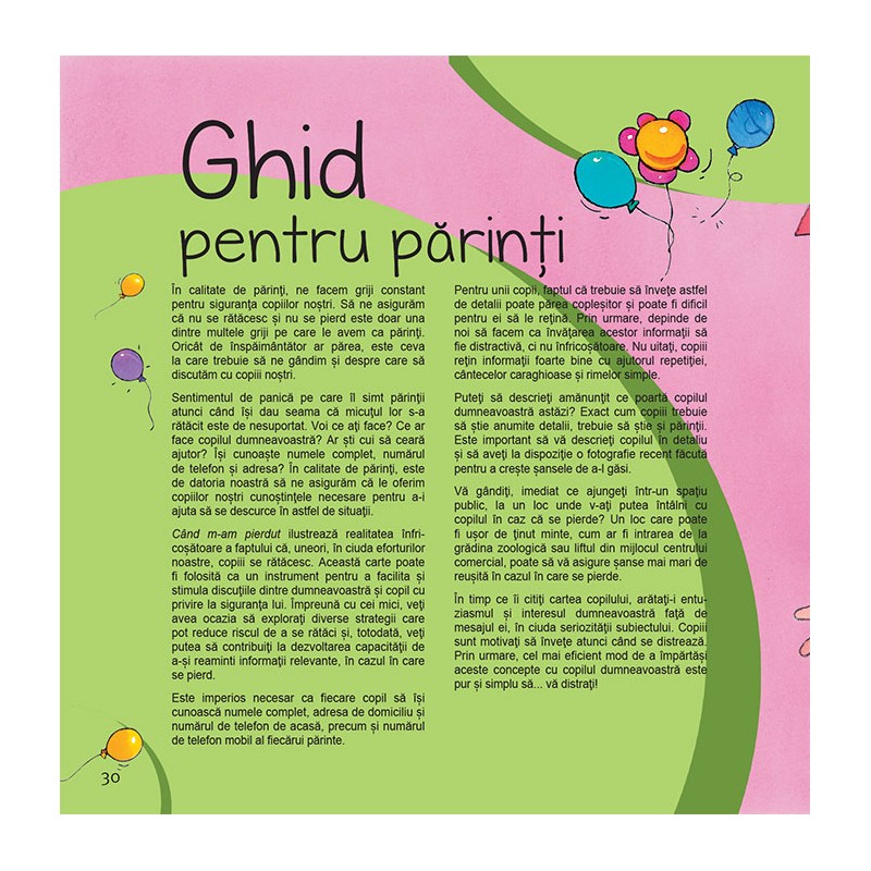 Când m-am pierdut – Carte pentru copii