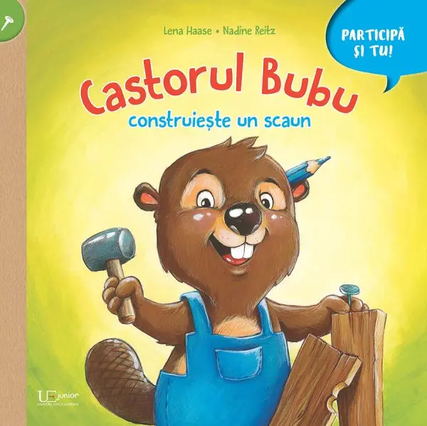 Castorul Bubu construieste un scaun