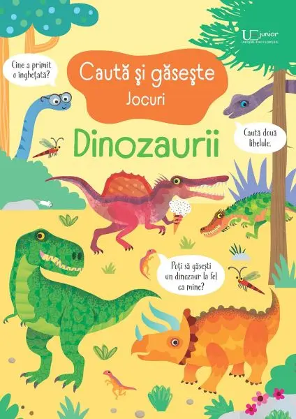 Cauta si gaseste. Dinozaurii (Usborne)