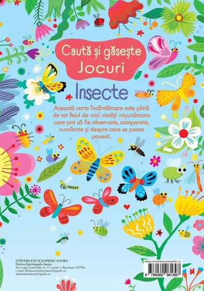 Cauta si gaseste. Insecte (Usborne)