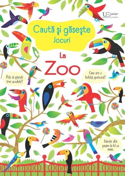 Cauta si gaseste. La Zoo (Usborne)