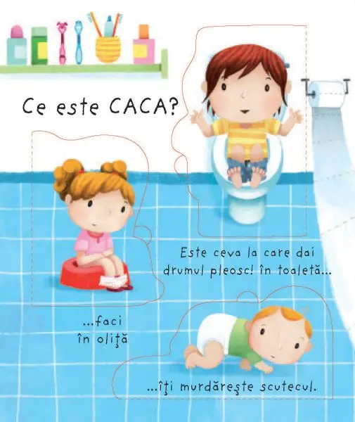 Ce este caca? (Usborne) – Carte pentru copii