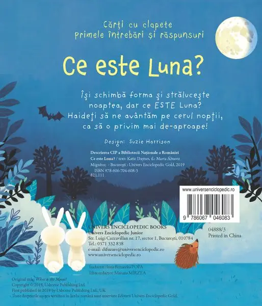 Ce este Luna? (Usborne) – Carte pentru copii