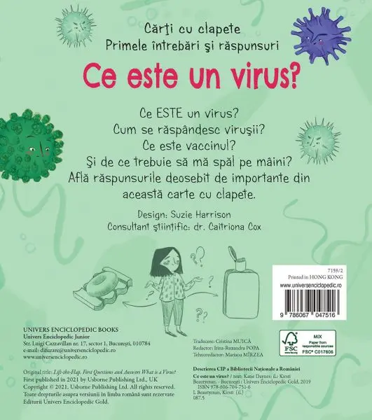 Ce este un virus? (Usborne) – Carte pentru copii