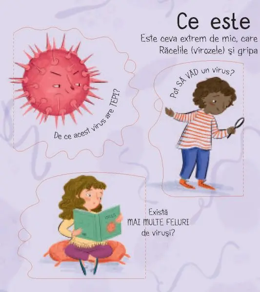 Ce este un virus? (Usborne) – Carte pentru copii