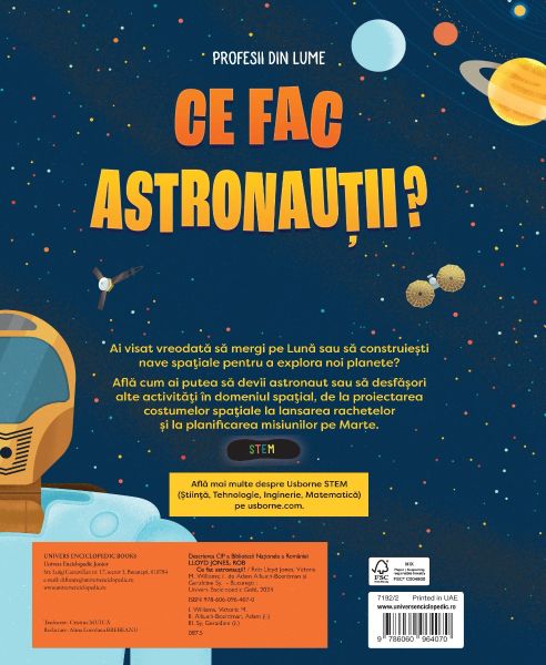 Ce fac astronautii? (Usborne)