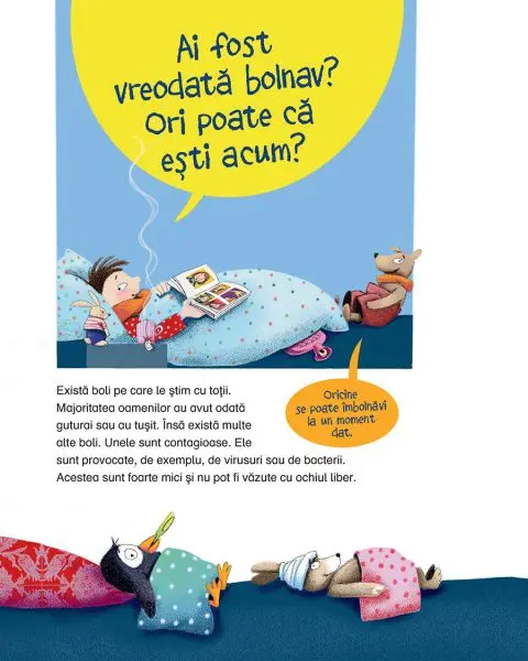 Ce fac cand sunt bolnav? – Carte pentru copii