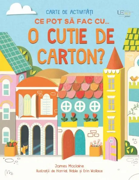 Ce pot sa fac cu... o cutie de carton? (Usborne)