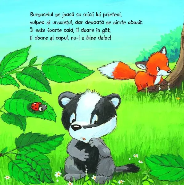 Ce repede te faci bine cand cei dragi sunt langa tine! – Carte pentru copii