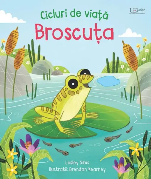 Cicluri de viata. Broscuta (Usborne)