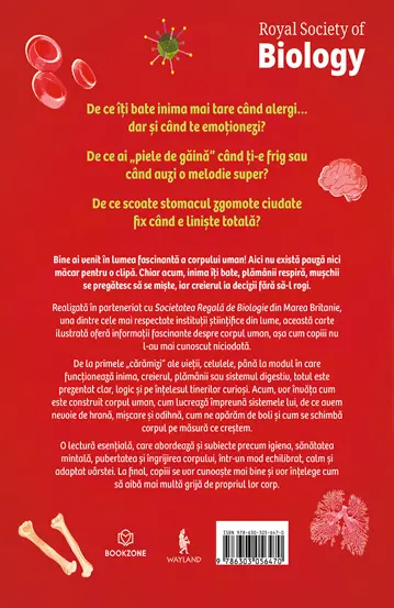 Corpul uman pentru copii isteti – Carte pentru copii