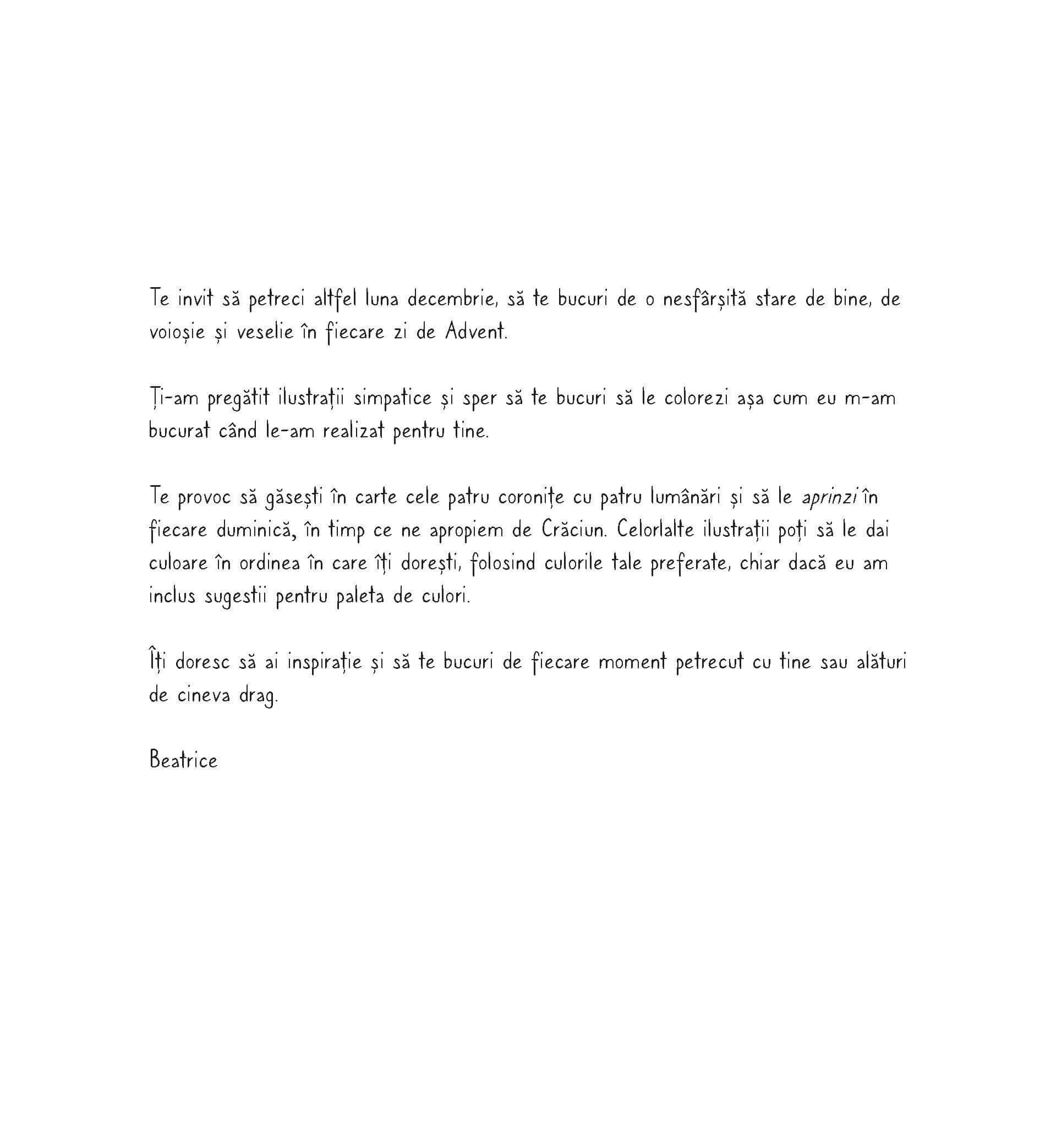Crăciun în culoare – Advent – Carte pentru copii