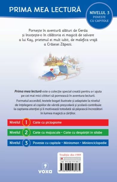 Craiasa Zapezii (Nivelul 3 Poveste cu capitole) – Carte pentru copii