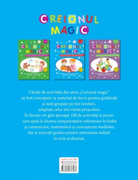 Creionul magic. Activitati integrate pentru grupa mijlocie – Carte pentru copii