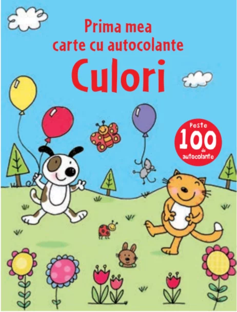 Culori. Prima mea carte cu autocolante – Carte pentru copii