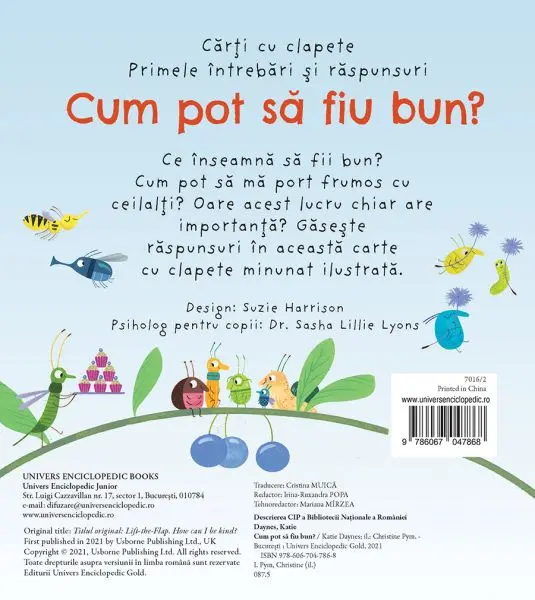 Cum pot sa fiu bun? (Usborne) – Carte pentru copii