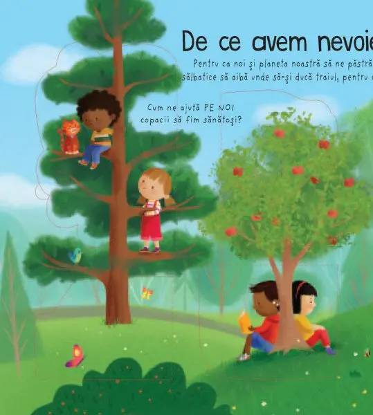 De ce avem nevoie de copaci? (Usborne) – Carte pentru copii