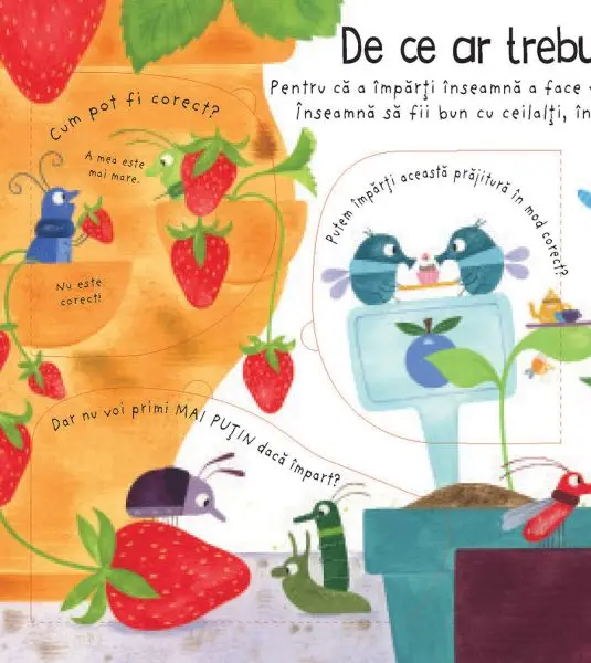 De ce sa impart cu ceilalti? (Usborne) – Carte pentru copii