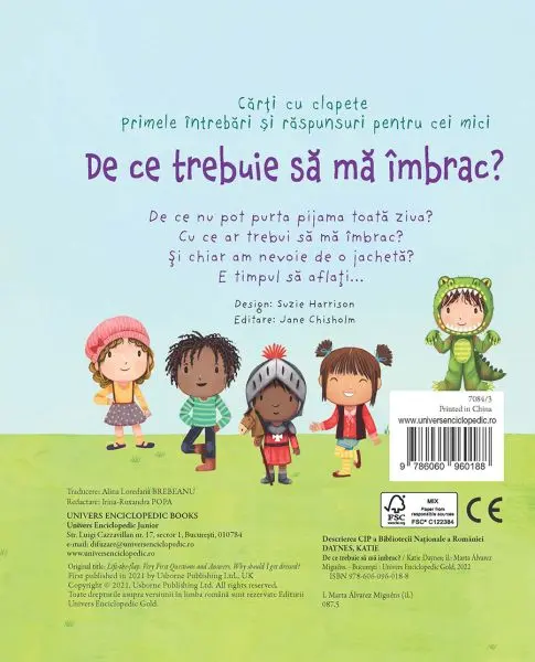 De ce trebuie sa ma imbrac? (Usborne)