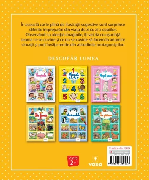 Descopar lumea. Bunele maniere pentru copii – Carte pentru copii