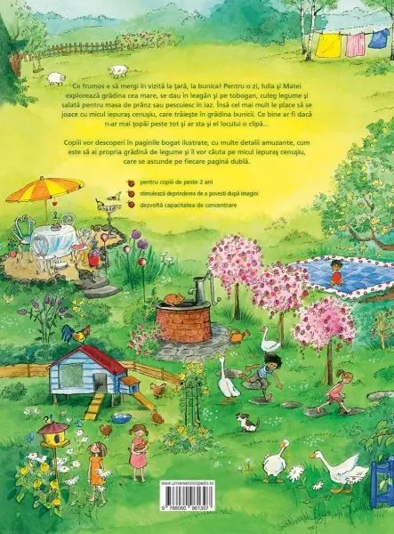 Descopera gradina! – Carte pentru copii